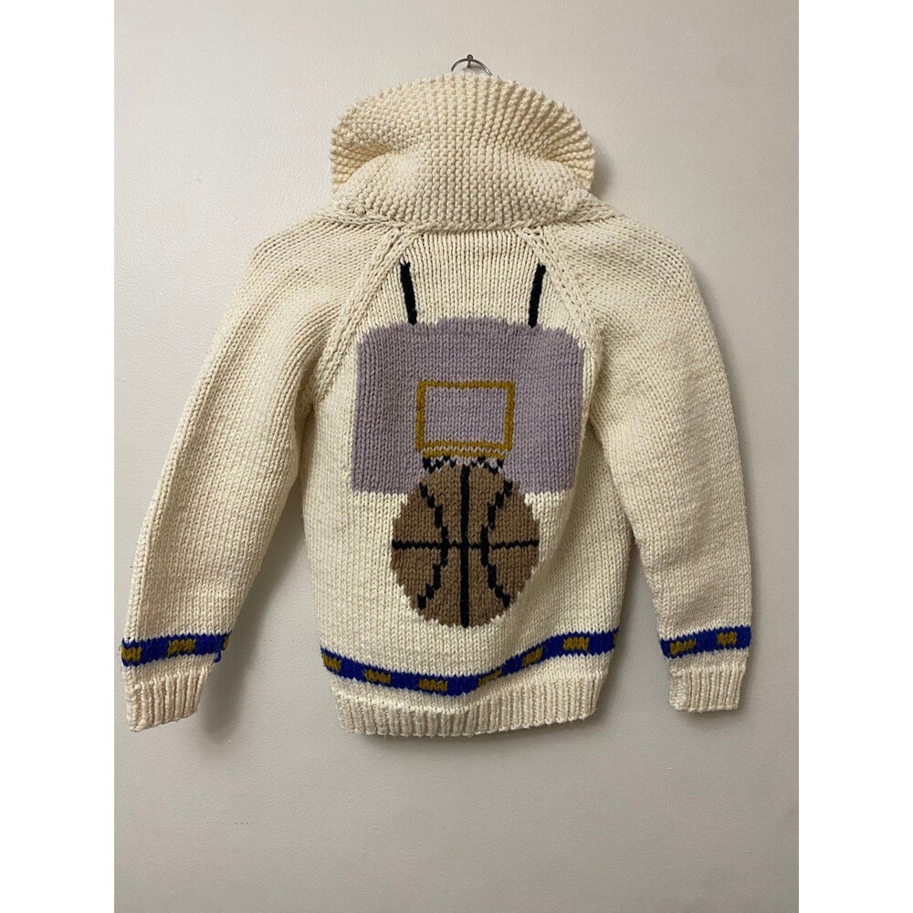 Vintage Wool Sweater- one of a kind- size 8/9 kids